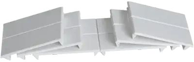 Fusebox AMBP BLANK ABS 18MM MODULE (2 STRIPS, 12 BLANKS)