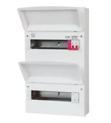 Fusebox F3023MZ Distribution Board with 100A Main Switch & SPD T2 with 23 Usable Ways