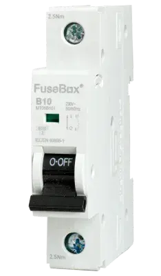 Fusebox MCB (All Sizes B Curve)