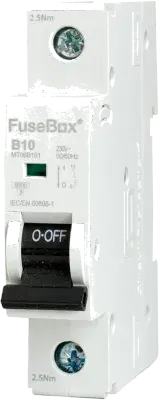 Fusebox MT10B061 MCB 10AMP B Curve