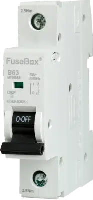 Fusebox MT60B061 MCB 60AMP B Curve