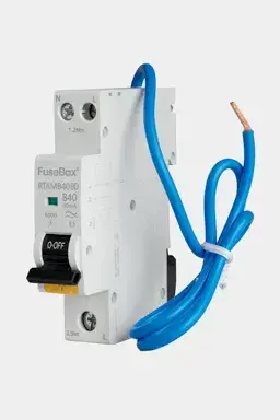 Fusebox RRTAMB40BD Mini Bi-Directional RCBO 40AMP Type A 30mA