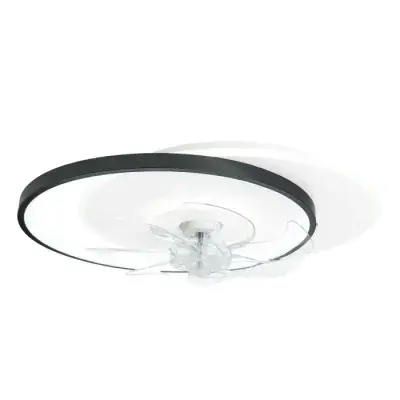 Ingram LED dimmable Fan Light with Remote Control – Black 39002639