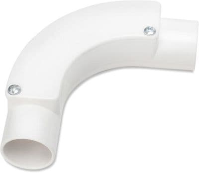 Inspection Bend 20mm PVC White or Black