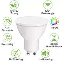 LED GU10 3W Lamp Pack Of 10 Trade Pack