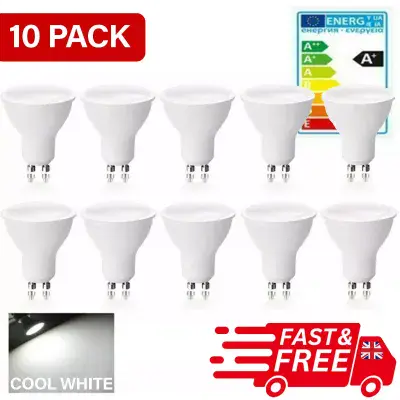LED GU10 3W Lamp Pack Of 10 Trade Pack