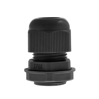 Nylon Gland Dome 20mm Black Pack of 10