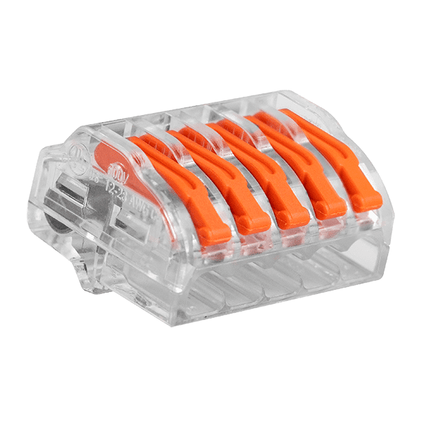 Round Rast Fix Box QL5322 Q-NECT 32A 5 LEVER CONNECTOR Pack of 30