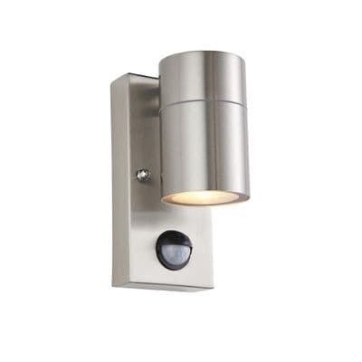 Scope PIR/Photocell 1lt Wall IP65 - Stainless Steel 121027