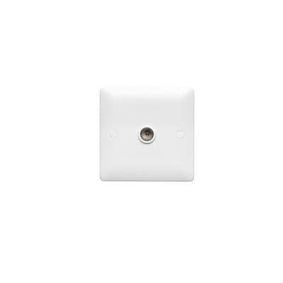 Verso 1 Gang Coaxial Socket | V293