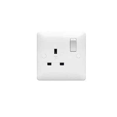 Verso 13A 1G DP Switched Socket | V312