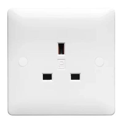 Verso 13A 1G SP Unswitched Socket | V310