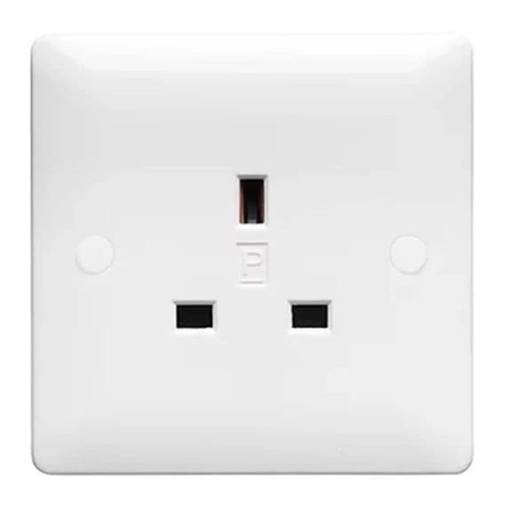 Verso 13A 1G SP Unswitched Socket | V310