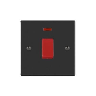 Verso Cooker Switch Neon Matt Black V816N-MB