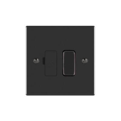 Verso Switch Fuse Spur Matt Black V212-MB