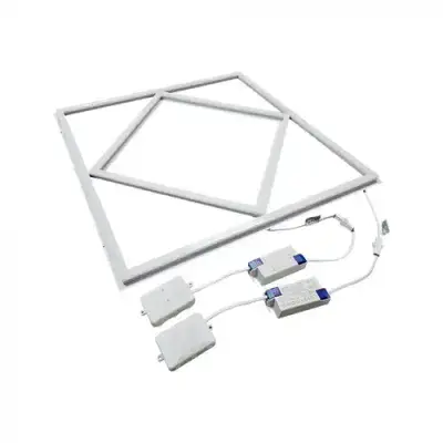 VT-6163 64W LED DIAMOND BORDERLINE PANEL LIFUD DRIVER+QC 595x595mm FLICKER FREE 6500K