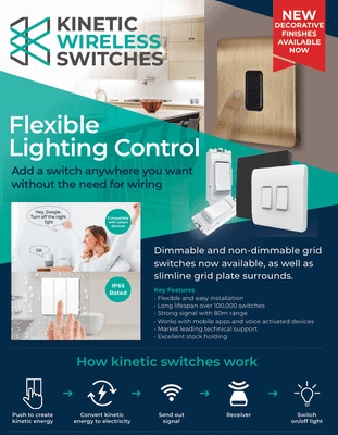 Wireless Lighting Controls Kinetic