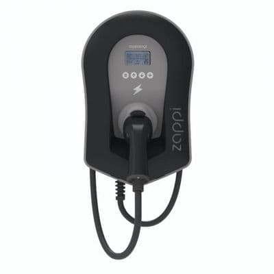 ZAPPI-2H07TB-G ZAPPI 7KW EV CHARGER TETHERED - BLACK