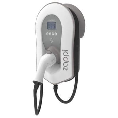 ZAPPI-2H07TW-G ZAPPI 7KW EV CHARGER TETHERED - WHITE