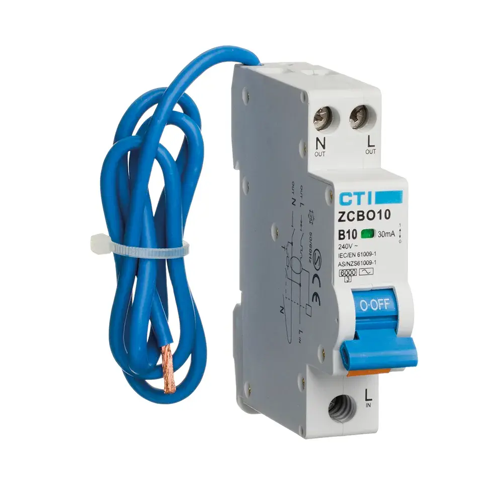 ZCBO10/M/A CTI RCBO 10AMP