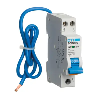 ZCBO20/M/A CTI RCBO 20AMP