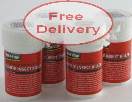 4 x Smoke Fogger and Fumigator Bed Bug, Flea and Spider killer
