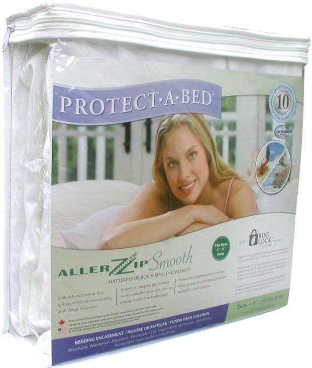 PROTECT-A-BED ALLERZIP Mattress Cover (SINGLE)