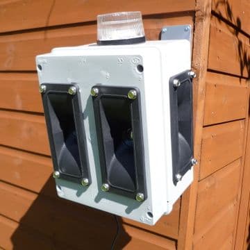 Ultrasonic Bird & Pigeon Repeller + Strobe