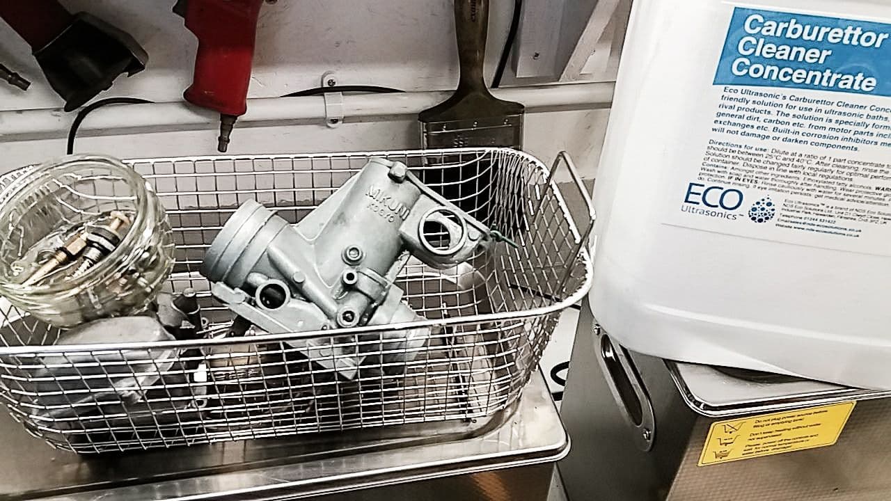 Low Energy Ultrasonic Carburettor Cleaner 5 litre 10 1