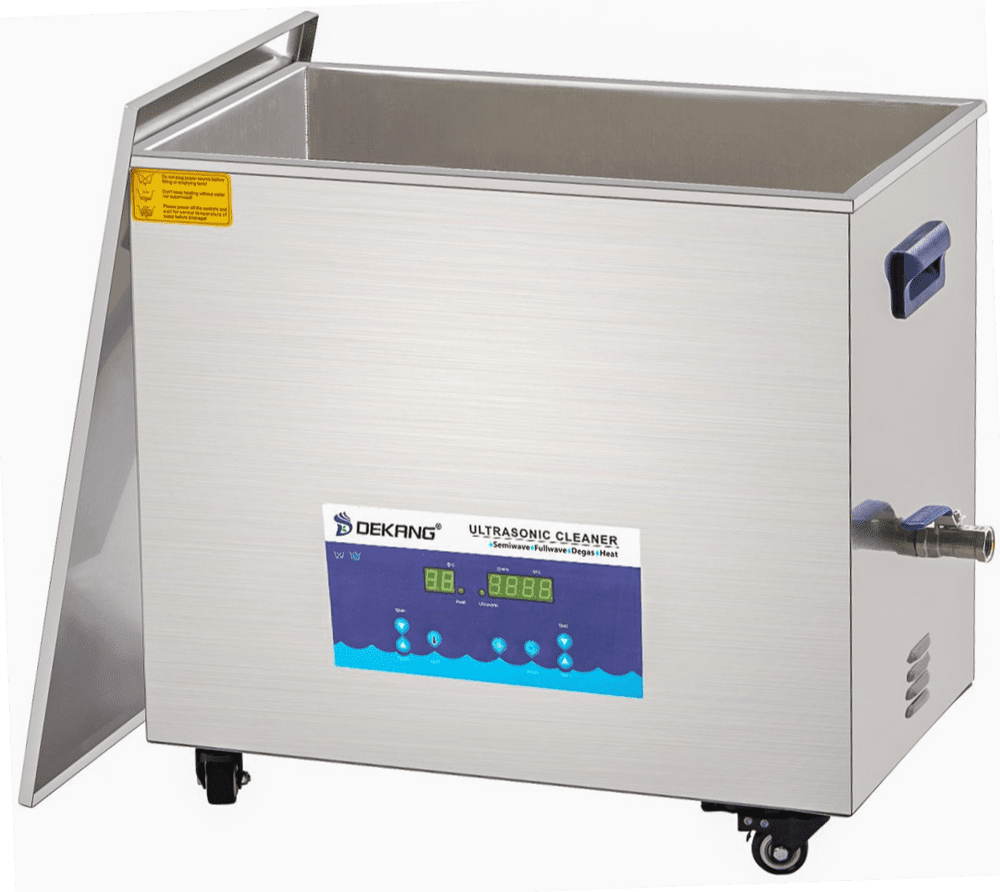 digital ultrasonic carburettor cleaner with degassing (20 litre)