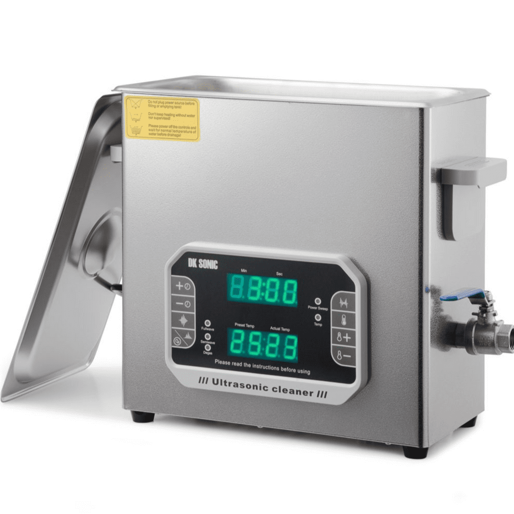 6 ltr Ultrasonic vinyl record cleaner with sweep and degassing.