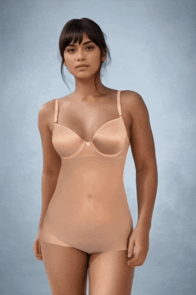 Backless bridal body (short style)