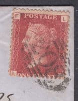 1869 Cobham Numeral+B/S via London:BerkeleyGlos;Surrey;Do it with thy Might Flap