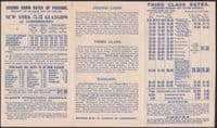 1901 Anchor Line US Mail Steamers NY - Glasgow Advertising Brochure