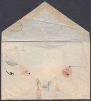 1904 KEVII 1d+6d Compound STO, Wandsworth Common;Tooting; to Paris, France