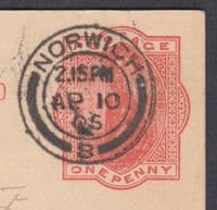 1905 Rectory, Long Stratton; Norwich CDS to Bremen (Receiver), Germany; Norfolk