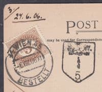 1906 Postage Due Postcard New South Wales, Australia to Austro-Hungary