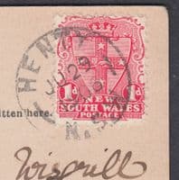 1906 Postage Due Postcard New South Wales, Australia to Austro-Hungary