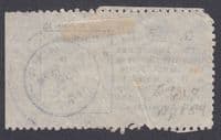 1914 KGV Packet diverted from Usual Route etc, Unusual 'Label'; Minster CDS
