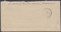 1922 Egypt,Alexandria: Zurich(transit)redirect Herdern,Thurgau (B/S),Switzerland