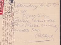 1925 British Empire Exhibition FDC on Tuck's Ethnic Postcard;EE Wembley Park SHS