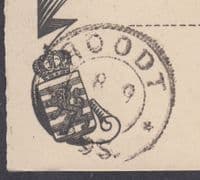 1927 Luxembourg Internatonal Stamp Exhibition/Exposition Baloon Post Flight Card