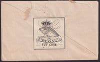 1933 Australia Airmail Melbourne: UK; J M Gillies Tackle Advertising Env + Label