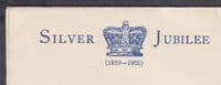 1935 Silver Jubilee scarce design Illustrated FDC; Edinburgh M/C