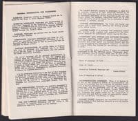 1939 RMS Mauretania July 29th New York to Southampton Third Passenger List