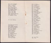 1939 RMS Mauretania July 29th New York to Southampton Third Passenger List