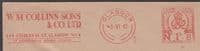 1942 W.M.Collins & Sons Glasgow KGV Advertising Meter