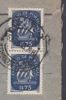 1943 Portugal Airmail / Censor; Lisbon B/S to Govan, Glasgow, Scotland
