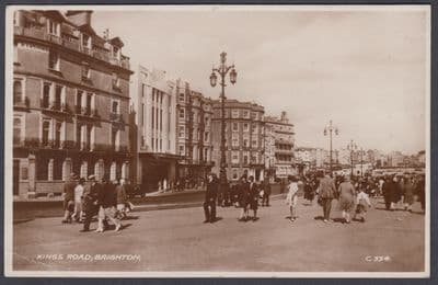 1946 Brighton Philatelic Congress Real Photo PPC / SHS
