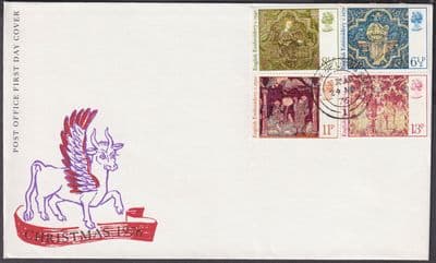1976 Christmas FDC; House of Lords SW1 CDS